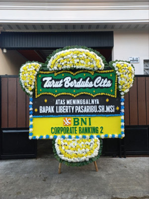 Papan Bunga Duka di Mimika Timur