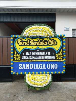 Papan Bunga Duka di Mimika Timur
