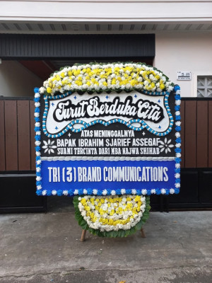 Papan Bunga Duka di Mimika Timur